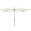 Pure Garden 10 Rectangular Patio Umbrella, Beige 50-LG1277